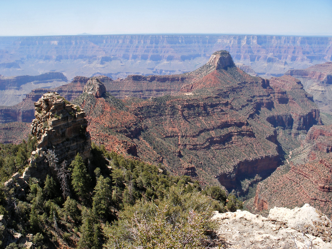 Haunted Canyon, upper end