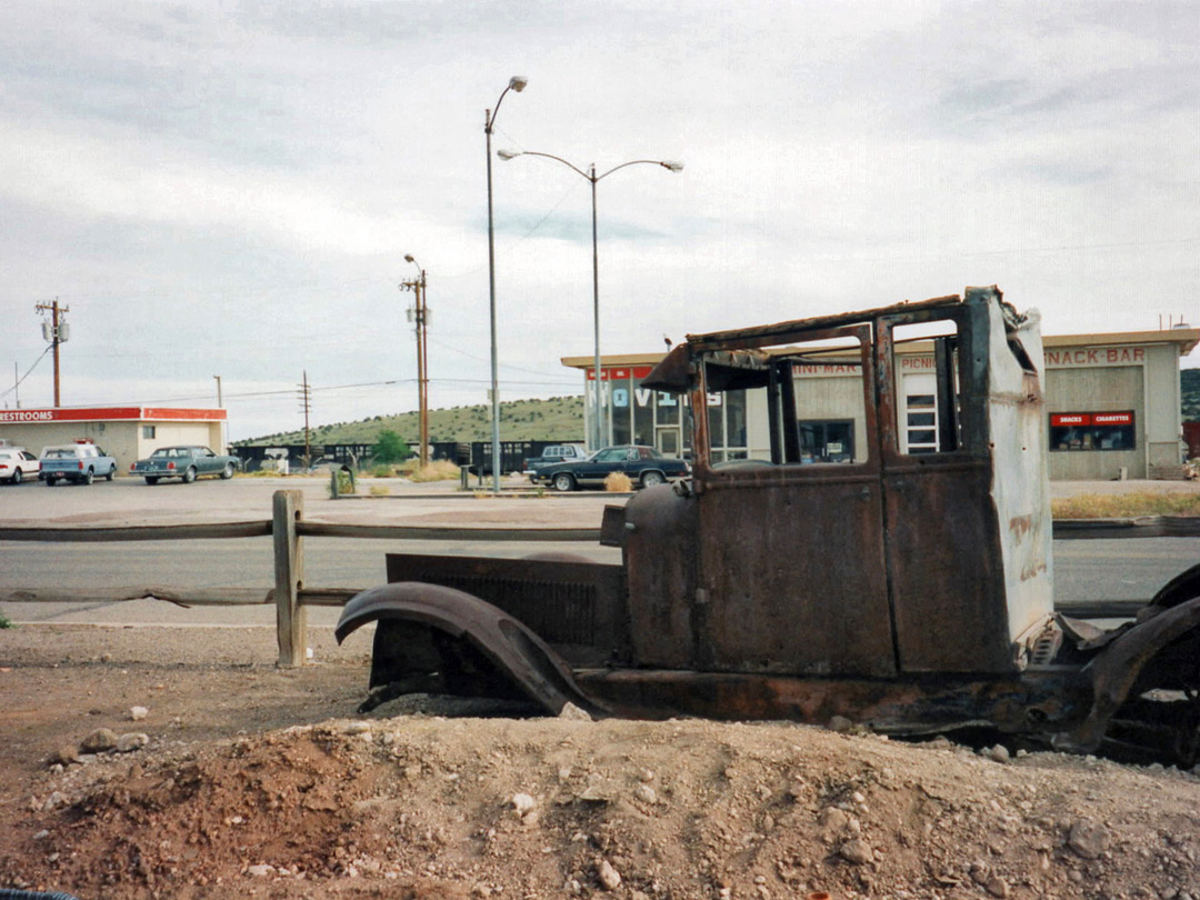 Old truck in Williams