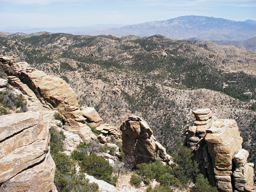 Rocks near Windy Point