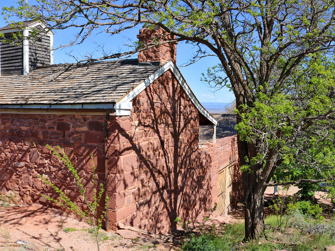 North side of the fort