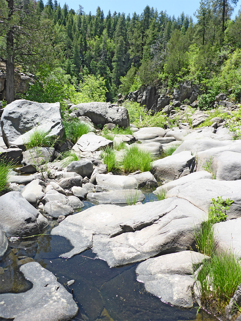 Basalt pools
