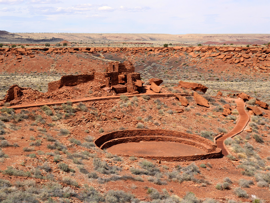 Path to the comminity room