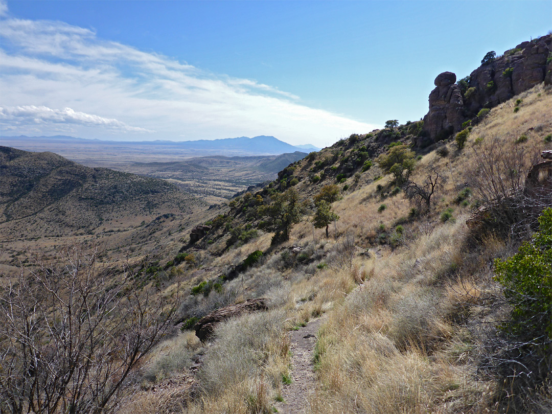 Sloping path