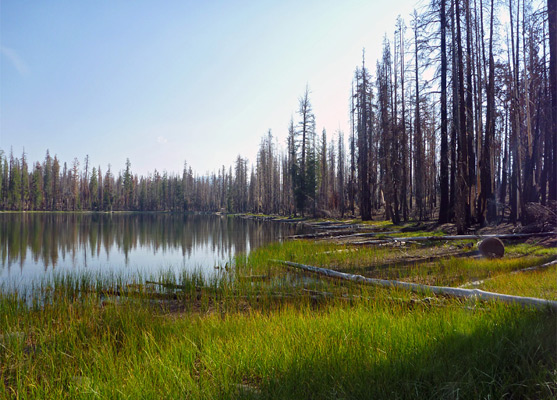 Big Bear Lake, one of the Cluster Lakes