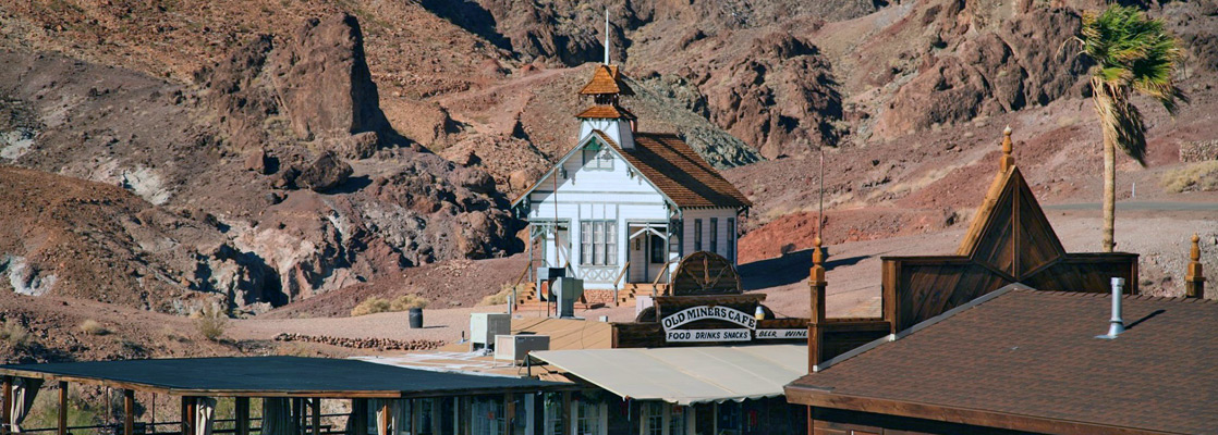 North end of the ghost town