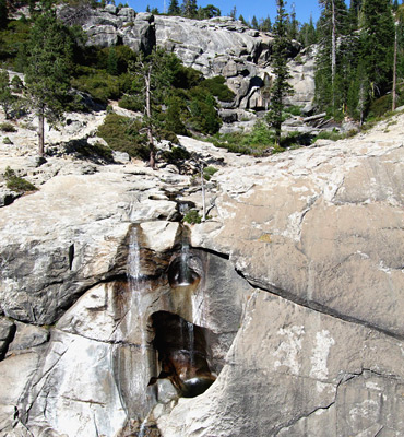 Chilnualna Falls in late summer