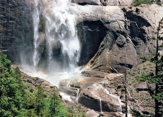 Base of Upper Yosemite Fall
