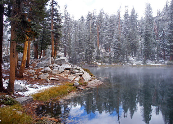 East edge of Heather Lake