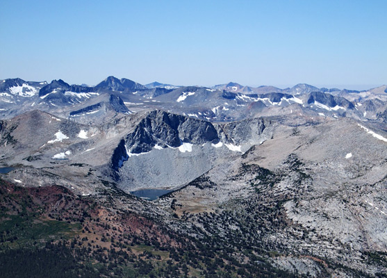 Kuna Lake and the Kuna Crest