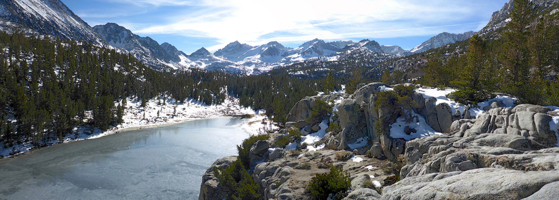 Rocks above Mack Lake