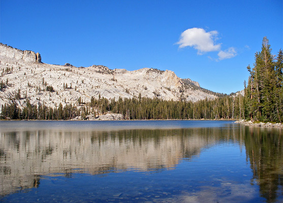 Reflections on May Lake