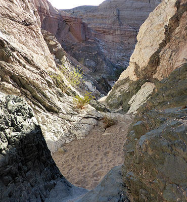 Dryfall in Painted Canyon