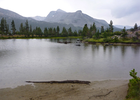 One of three ponds beside the Bennettsville Mine Trail