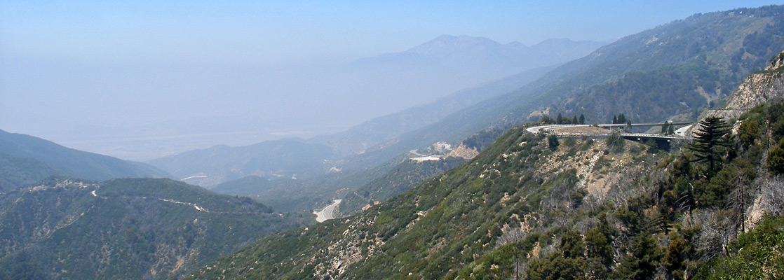 Rim of the World Drive - CA 18 near Crestline