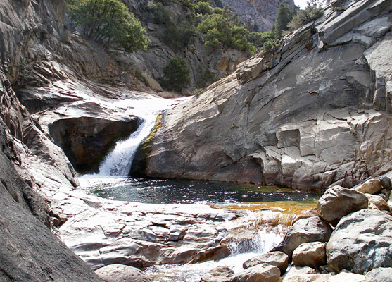 The upper falls