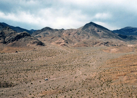 Desert near Jubilee Pass