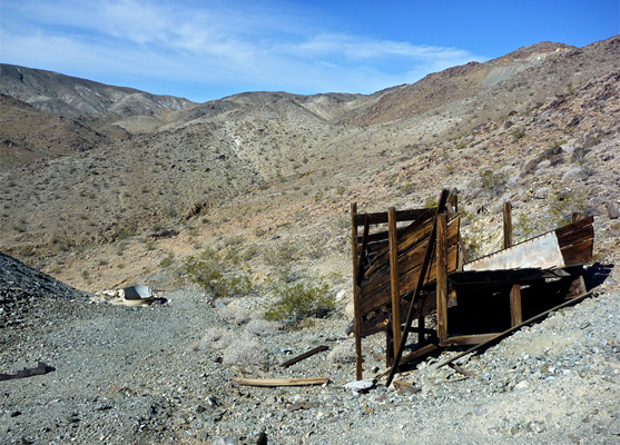 Hopper at Silver Bell Mine