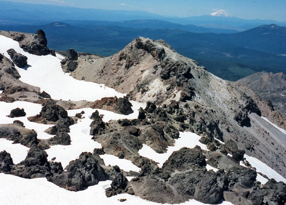 View northwest from Lassen Peak