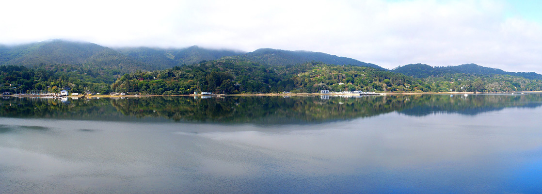 Tomales Bay, looking towards Inverness Ridge