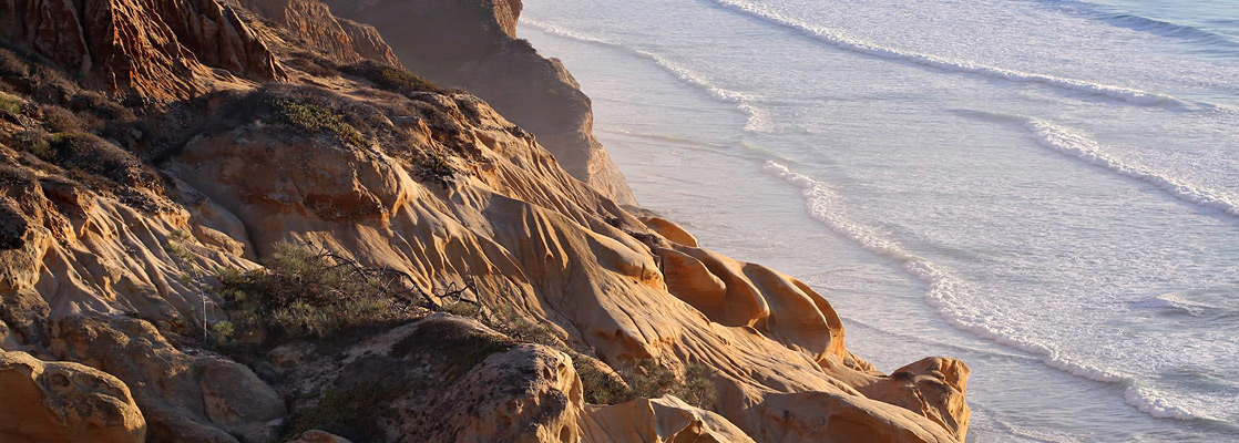 Sandstone bluffs