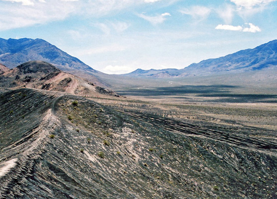 The crater rim