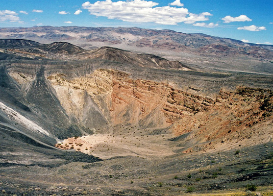 Wide view of Ubehebe Crater