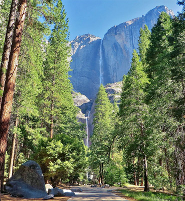 Upper and Lower Yosemite Falls