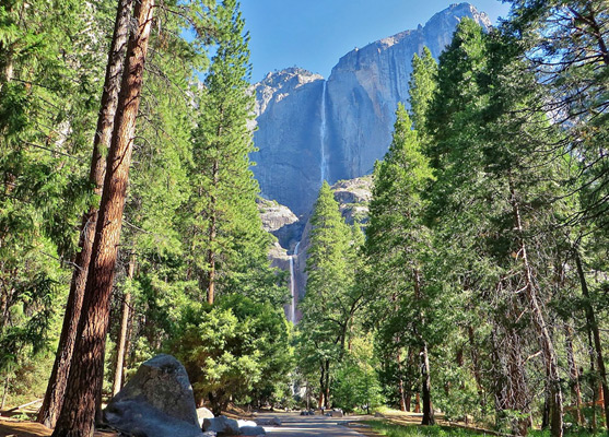 Upper and Lower Yosemite Falls