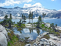 Pond beside Lake Aloha