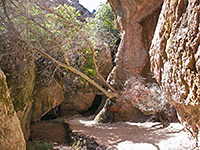 Entrance to Bear Gulch Gave, Pinnacles National Park