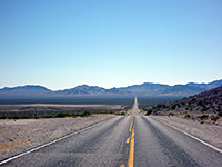 NV 374 across the Amargosa Desert