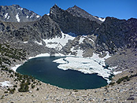 Ice on Big Pothole Lake