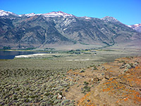 Mono Valley and the Sierra Nevada