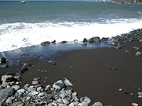 Black sand