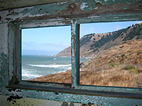 Kitchen window view