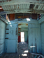 Caboose interior