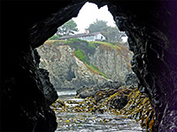 House on the cliffs