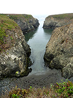 Beach and inlet