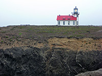 South side of the lighthouse