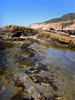 Cliffs and tidepools