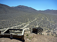 Desert south of the mine
