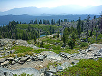 Path above Cathedral Lake