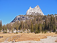 Path below Cathedral Peak