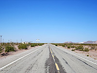 The road, near Chambless