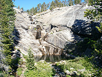 The upper cascade