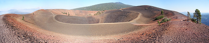 Cinder Cone, from the east rim