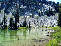 Cliff beneath Reading Peak