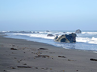 Rocks by Mattole Beach