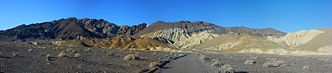 Disused road to the mine site