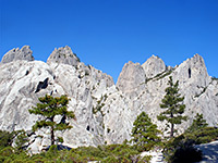 Summits of the crags